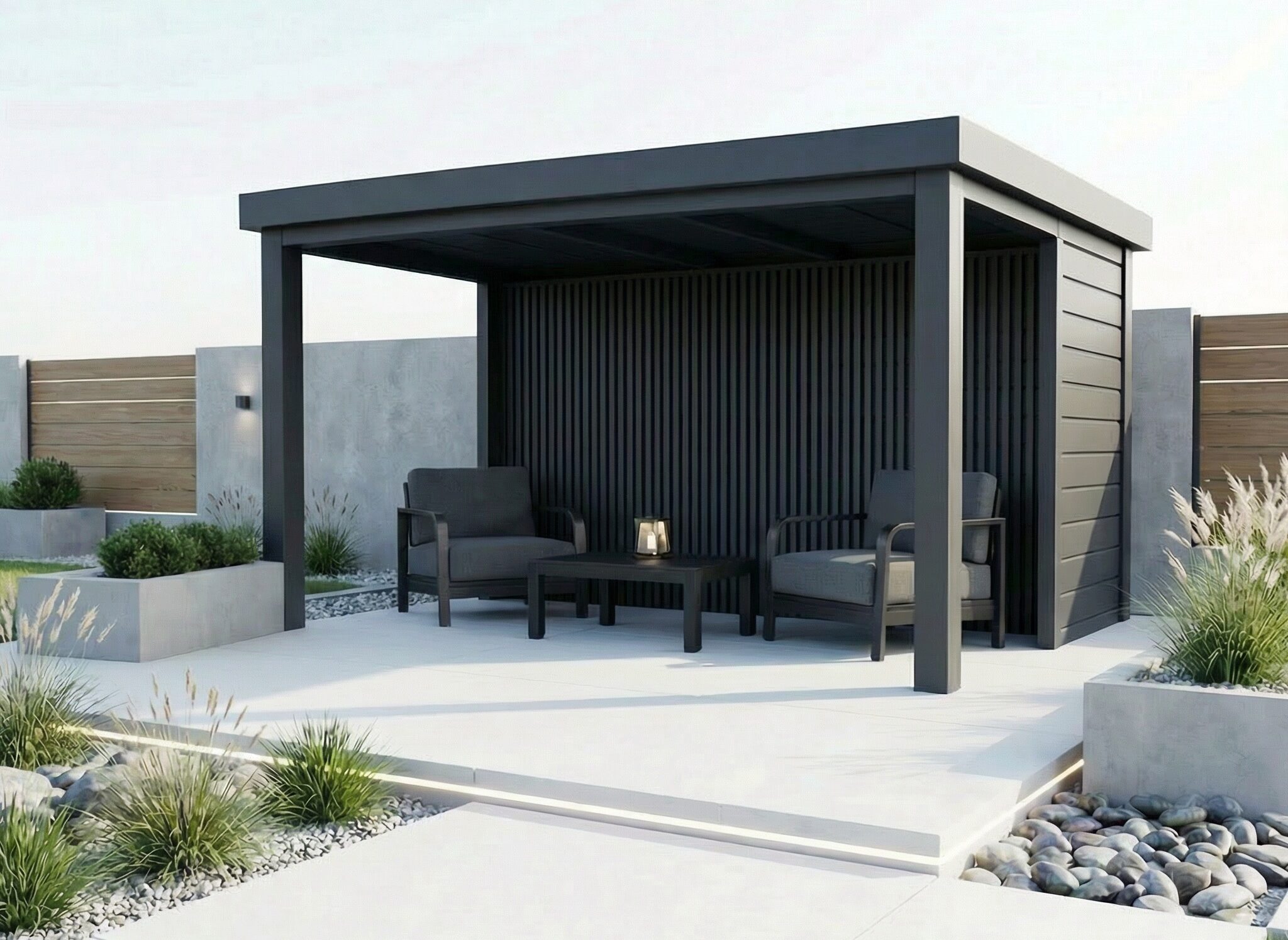 Pergola ogrodowa 370×270